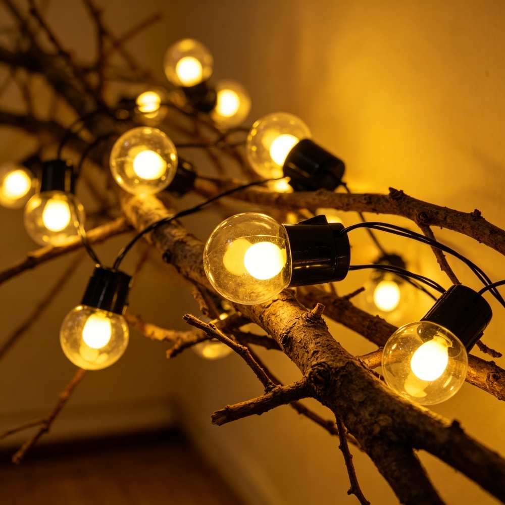 Outdoor Lighting Ideas For Party - 10/20LED Solar Vintage G40 Bulb Outdoor