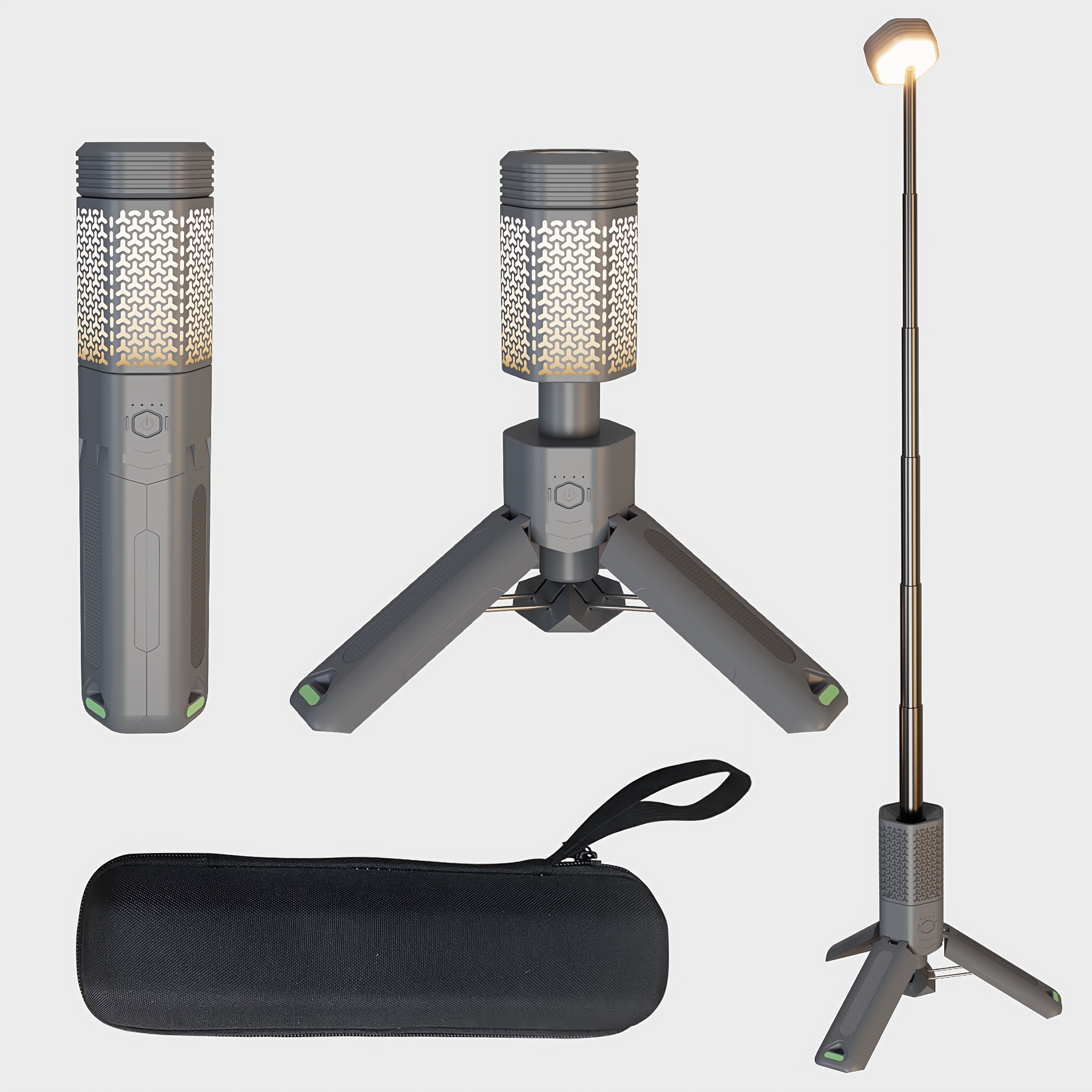 Outdoor Lighting Up And Down - BEATINEON Outdoor Camping Light, 10500mAh Rechargeable