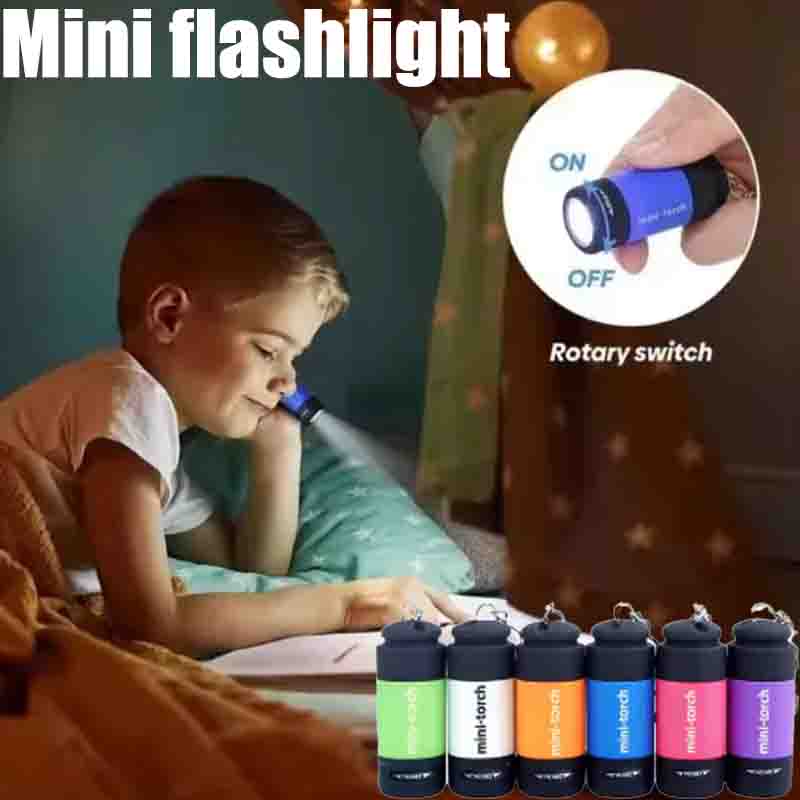 Outdoor Lighting Diy - USB Rechargeable Camping Mini Flashlight Strong