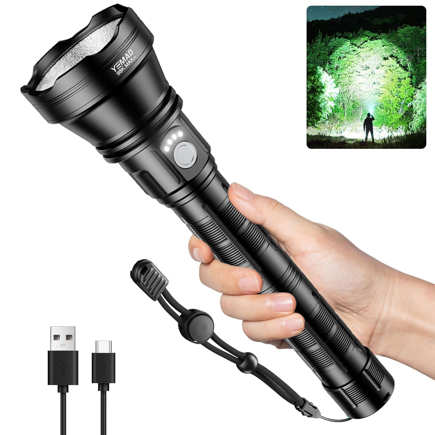 YM-98K 2.0 PROMAX 5200LM Super – Outdoor Lighting Fixtures Bewertung und Preis