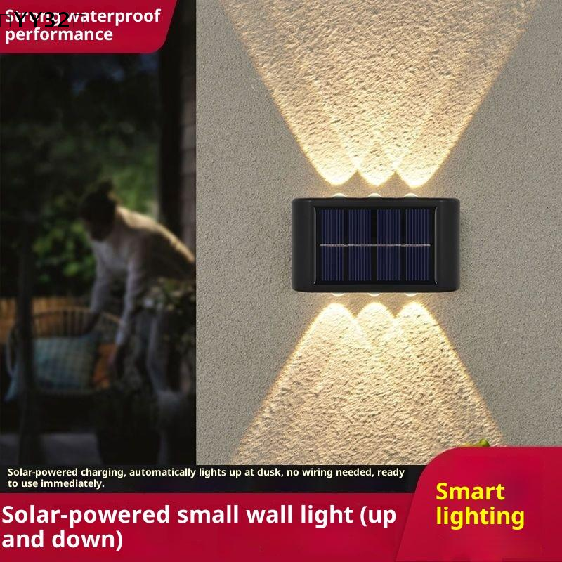 4-10 LED Solar Lamp Outdoor Wa – Outdoor Lighting Up And Down Bewertung und Preis
