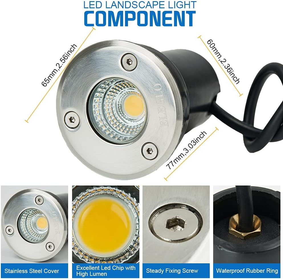 Low Voltage Landscape Lighting – Outdoor Lighting Underground Wiring Bewertung und Preis