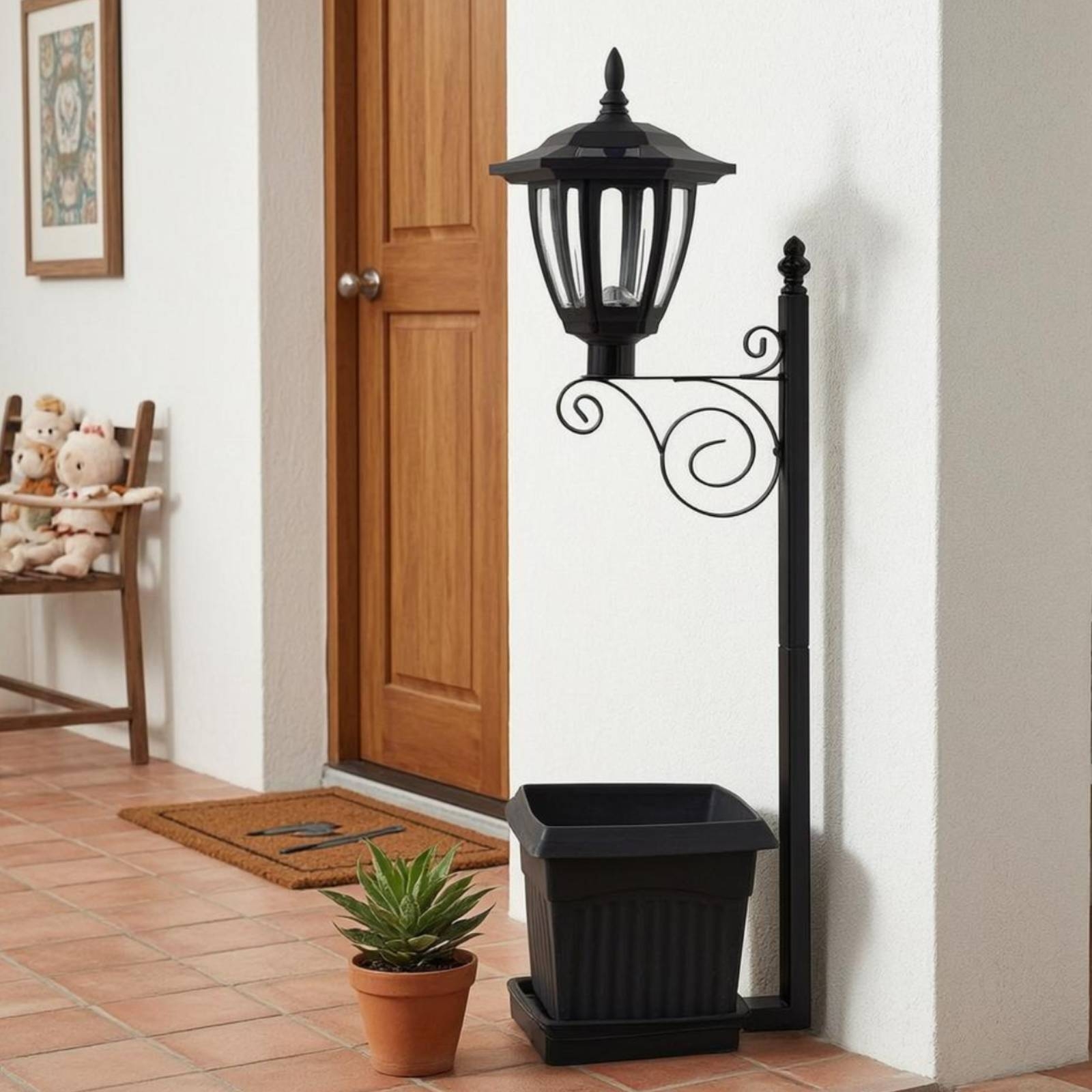 Solar Flower Pot Light Wrought – Outdoor Lighting Design Bewertung und Preis