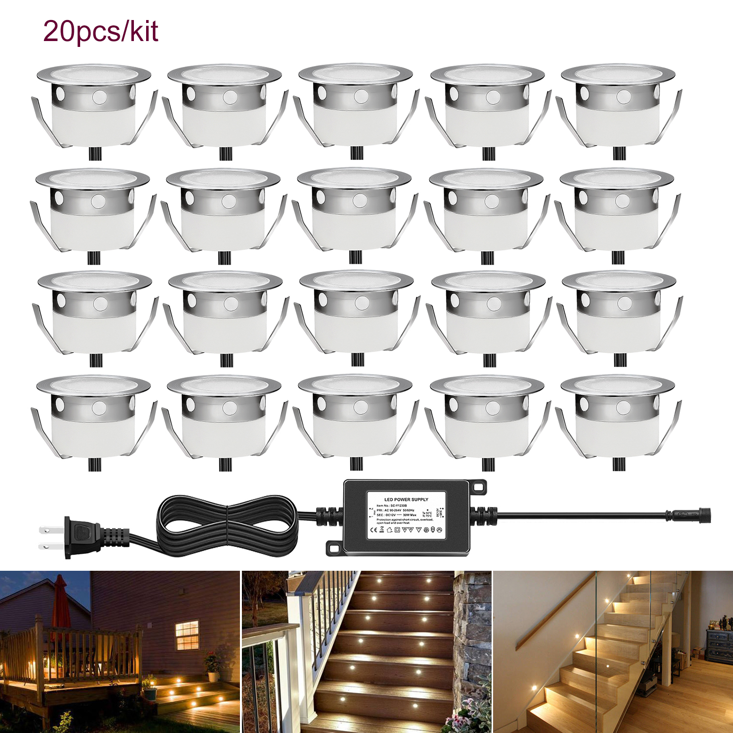QACA LED Low Voltage Recessed  – Outdoor Lighting Low Voltage Bewertung und Preis
