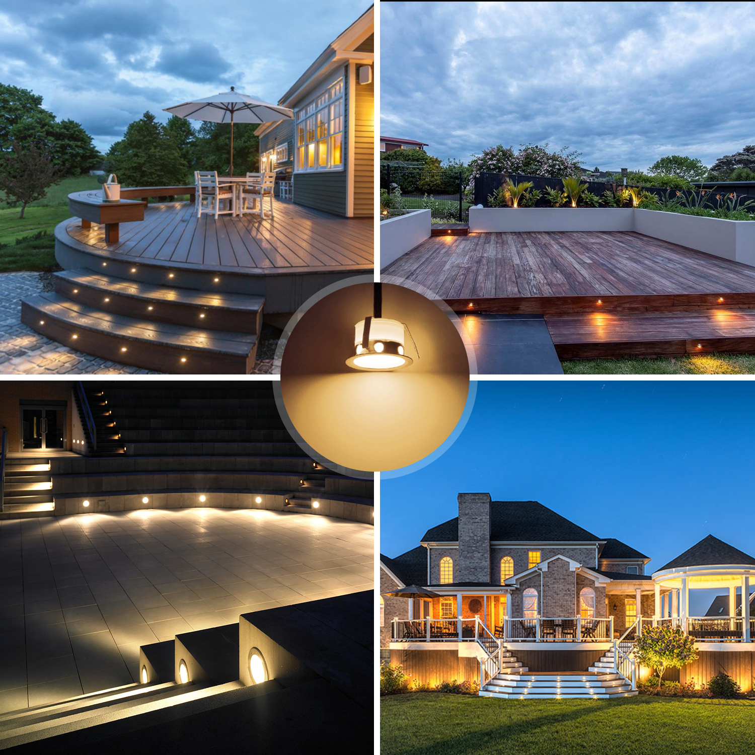 QACA LED Low Voltage Recessed  – Outdoor Lighting Low Voltage Bewertung und Preis