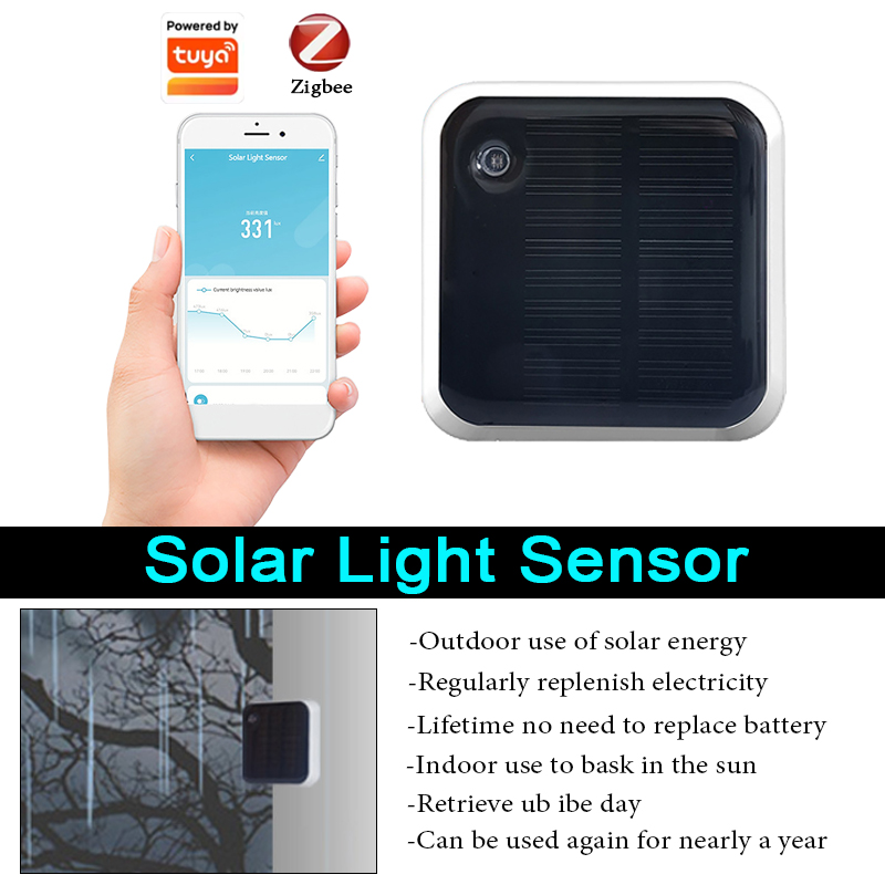 Smart Solar Light Sensor Tuya  – Outdoor Lighting Zigbee Bewertung und Preis