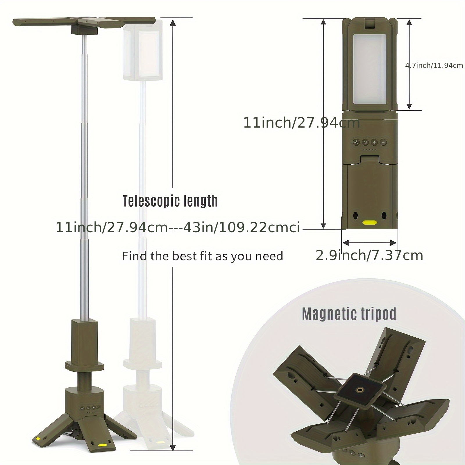 Camping Lantern, 14000mAh Rech – Outdoor Lighting Up And Down Bewertung und Preis