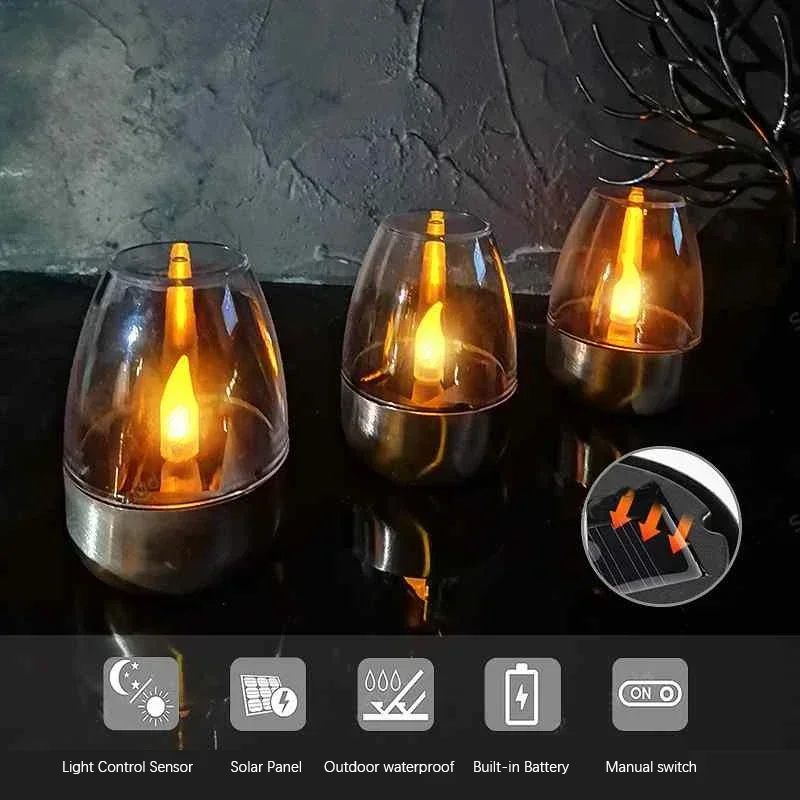 LED Solar Candles Light Flamel – Outdoor Lighting Ideas For Party Bewertung und Preis