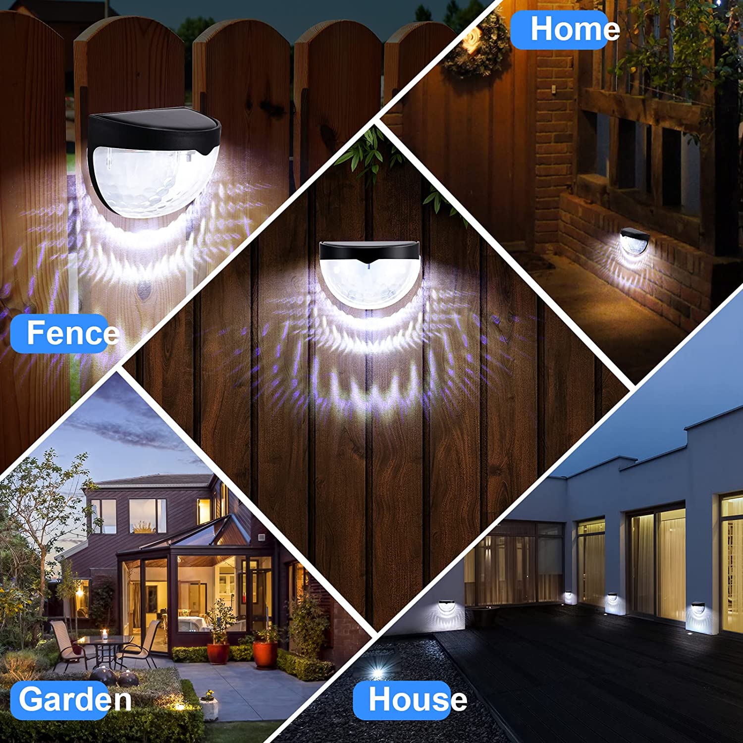 LED Solar Light Outdoor Wall L – Outdoor Lighting Sconce Bewertung und Preis