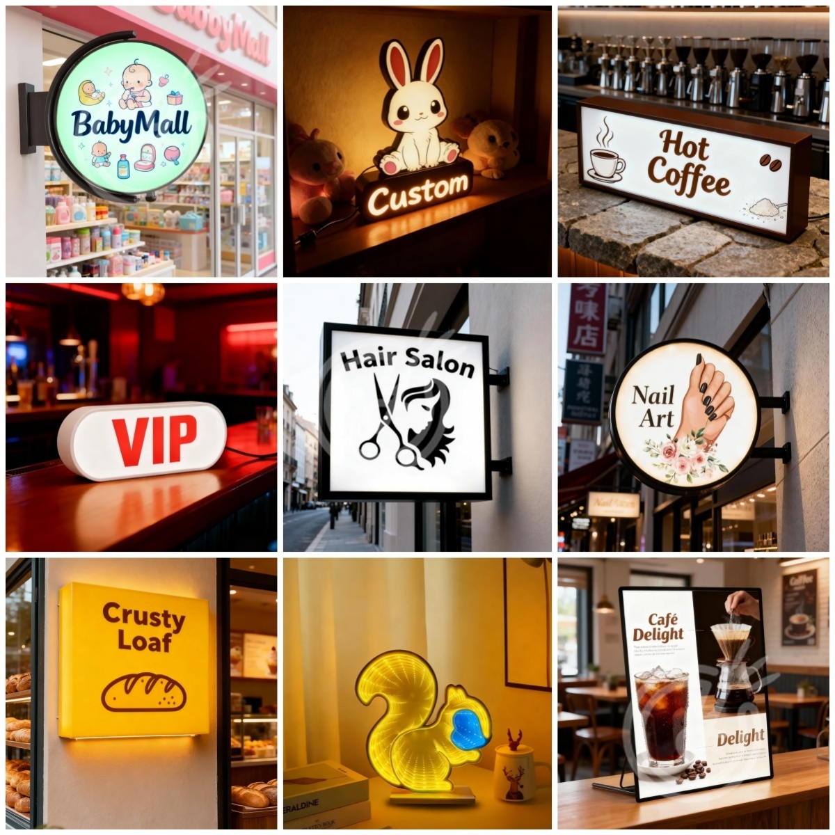 Custom Acrylic Signs Sign Led  – Outdoor Lighting Design Bewertung und Preis