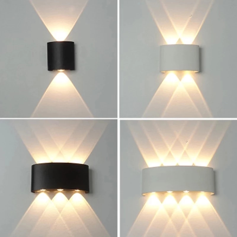 2W 4W 6W 8W 10W 12W  LED Wall  – Outdoor Lighting Up And Down Bewertung und Preis