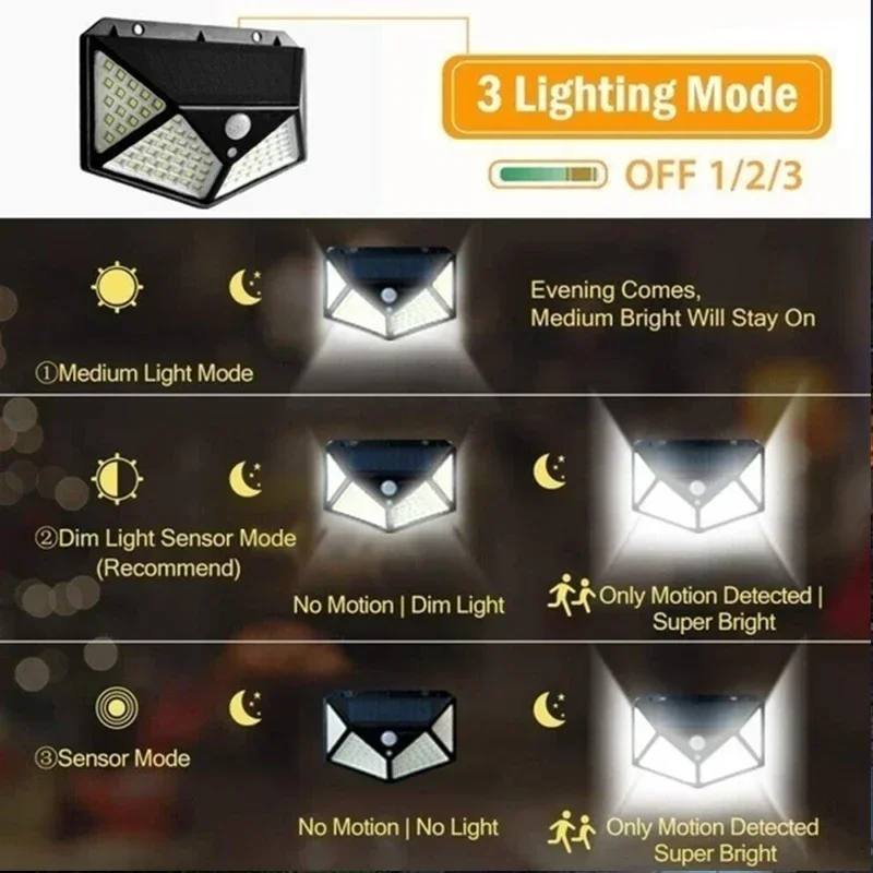 1/2/4PCS Motion Sensor Solar L – Outdoor Lighting Experts Bewertung und Preis