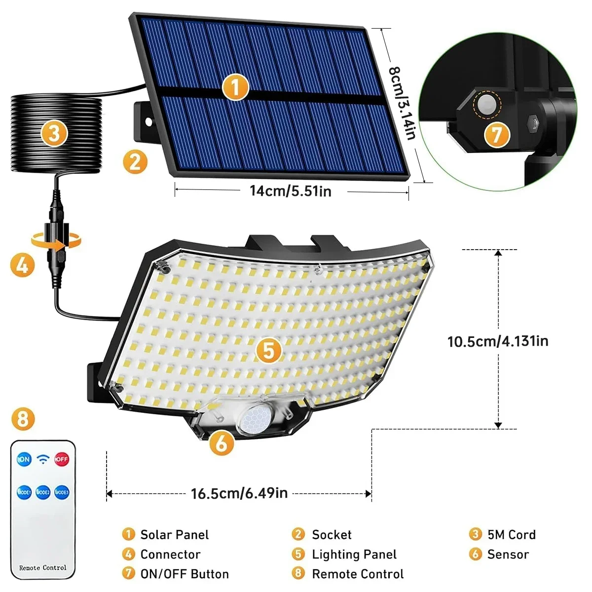 234LED Solar Outdoor Lights Mo – Outdoor Lighting Patio Bewertung und Preis