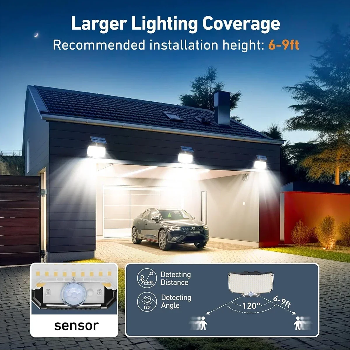 234LED Solar Outdoor Lights Mo – Outdoor Lighting Patio Bewertung und Preis