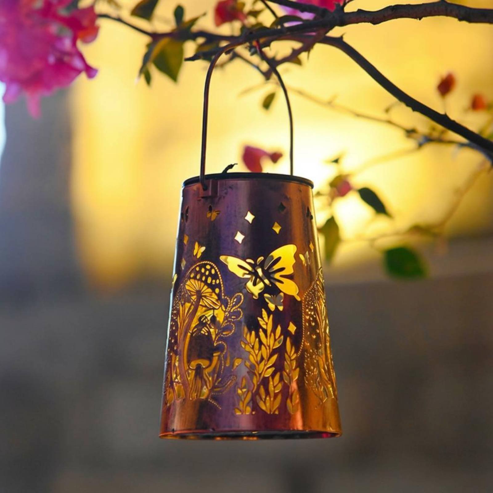 Floral Garden Lantern Pattern  – Outdoor Lighting Design Bewertung und Preis