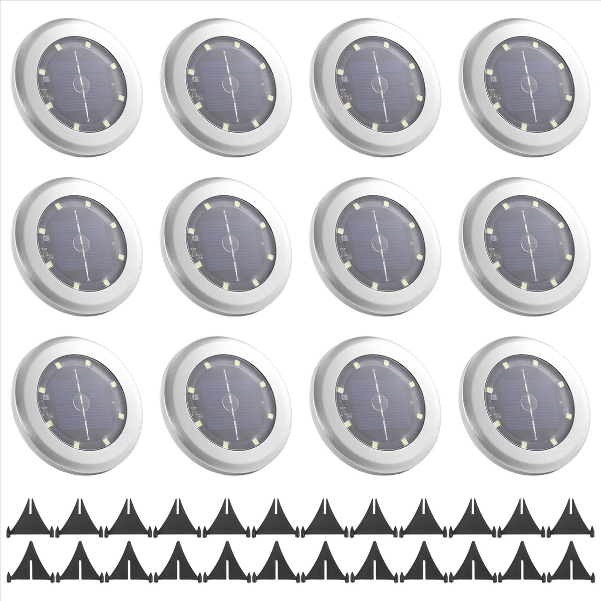 *A14E 12 Pack Solar Lights Out – Outdoor Lighting Permanent Bewertung und Preis