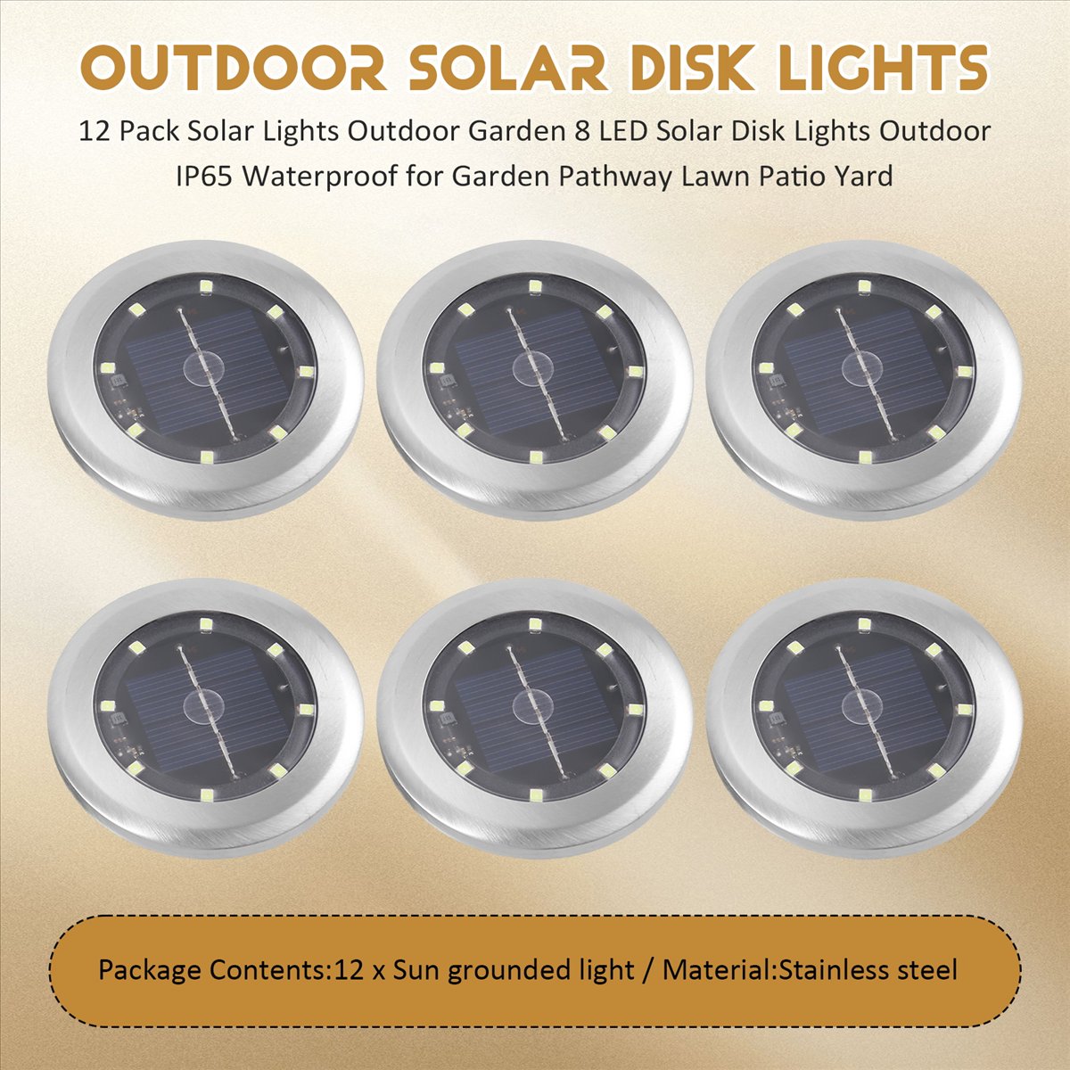 *A14E 12 Pack Solar Lights Out – Outdoor Lighting Permanent Bewertung und Preis