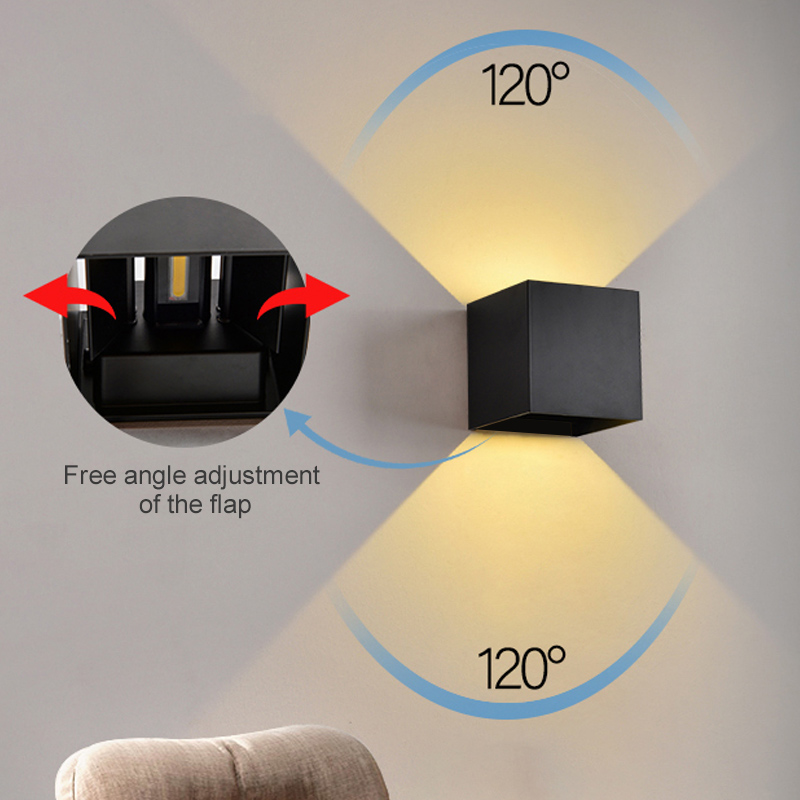 LED Wall Lamps 7W Cold White W – Outdoor Lighting Up And Down Bewertung und Preis