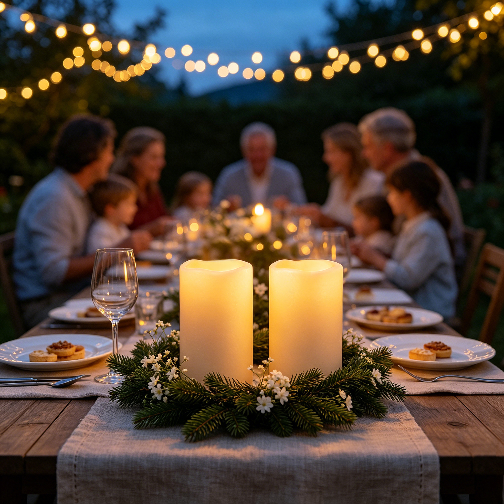 Flameless LED Pillar Candle Wa – Outdoor Lighting For Christmas Bewertung und Preis