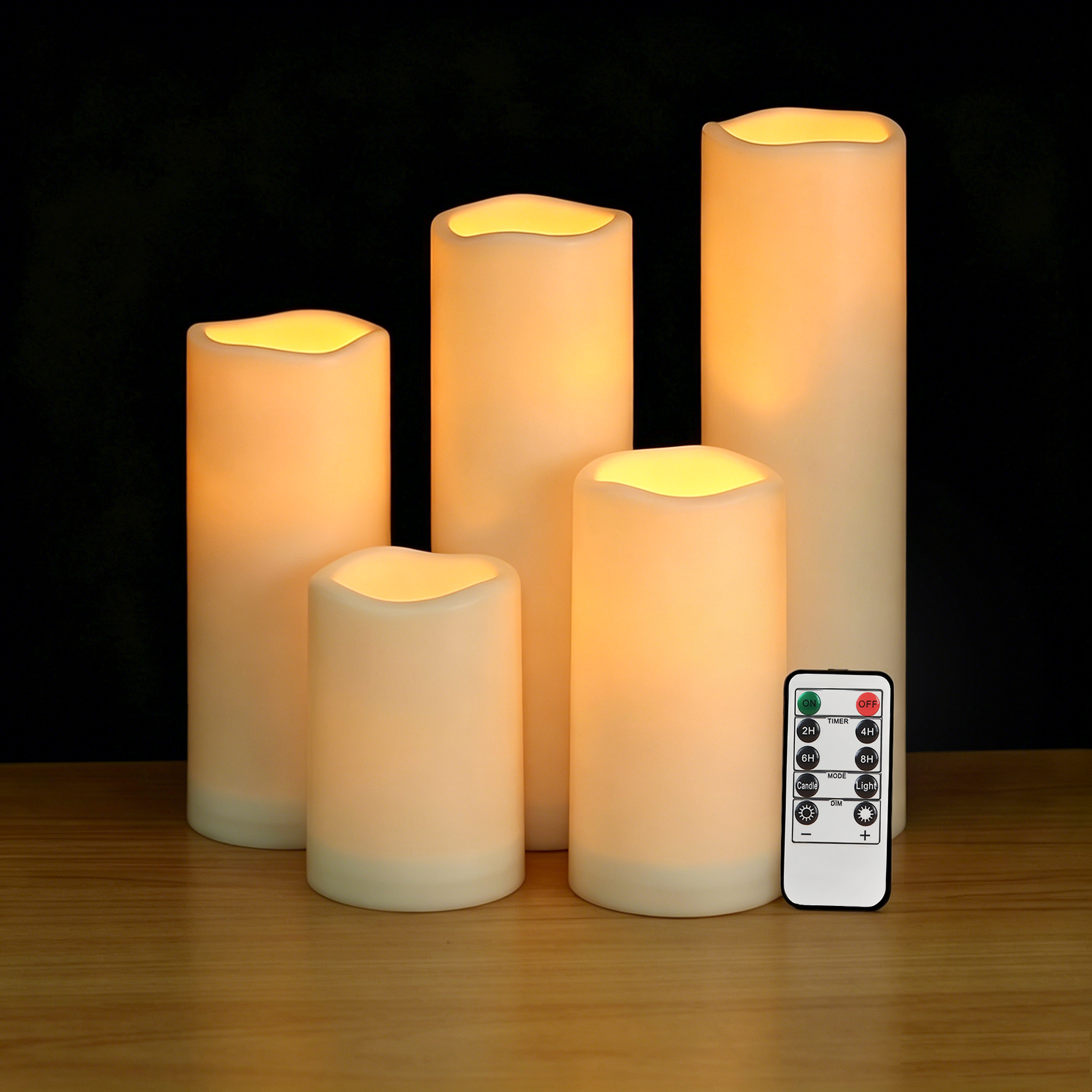 Flameless LED Pillar Candle Wa – Outdoor Lighting For Christmas Bewertung und Preis
