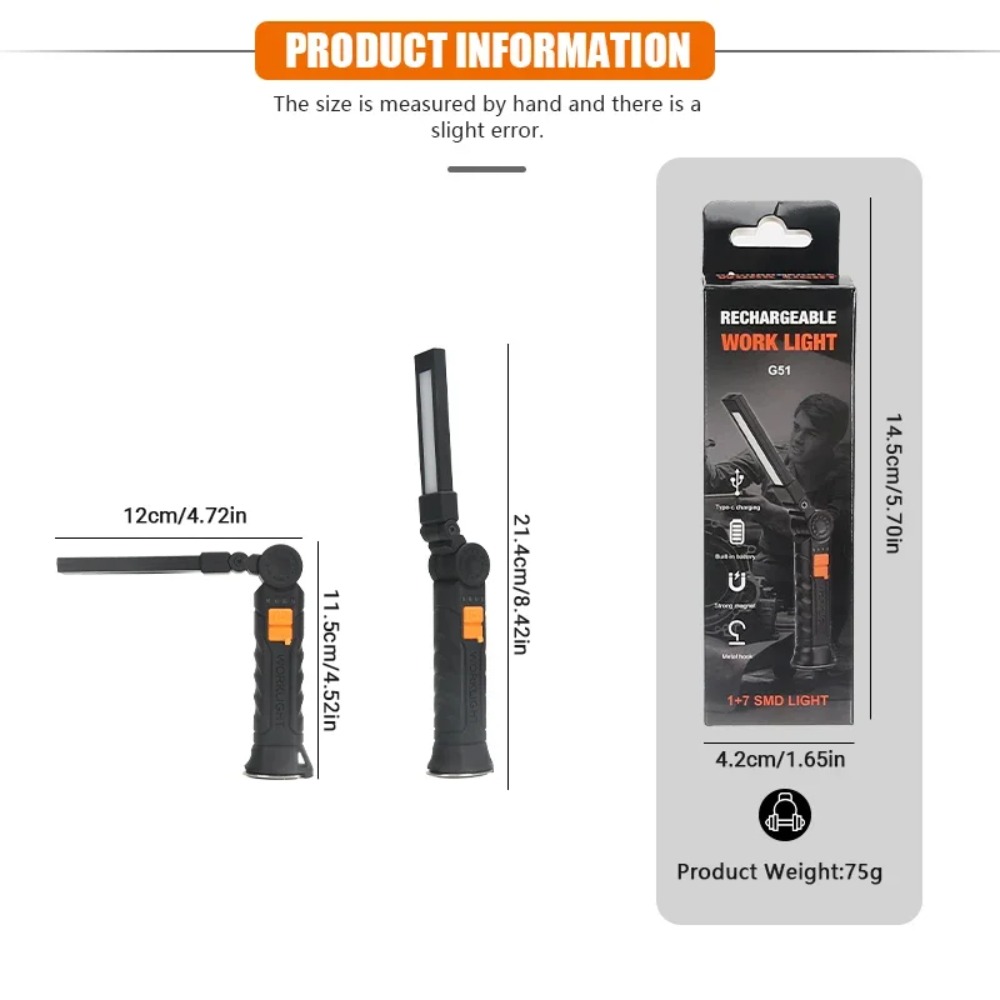 Portable COB LED Flashlight US – Outdoor Lighting Fixtures Bewertung und Preis