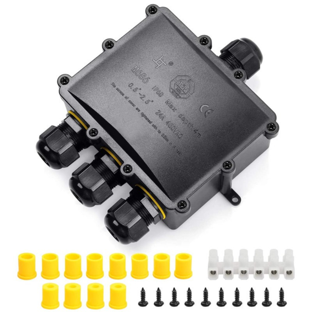 4Way 1In3Out IP68 Waterproof 4 – Outdoor Lighting Underground Wiring Bewertung und Preis