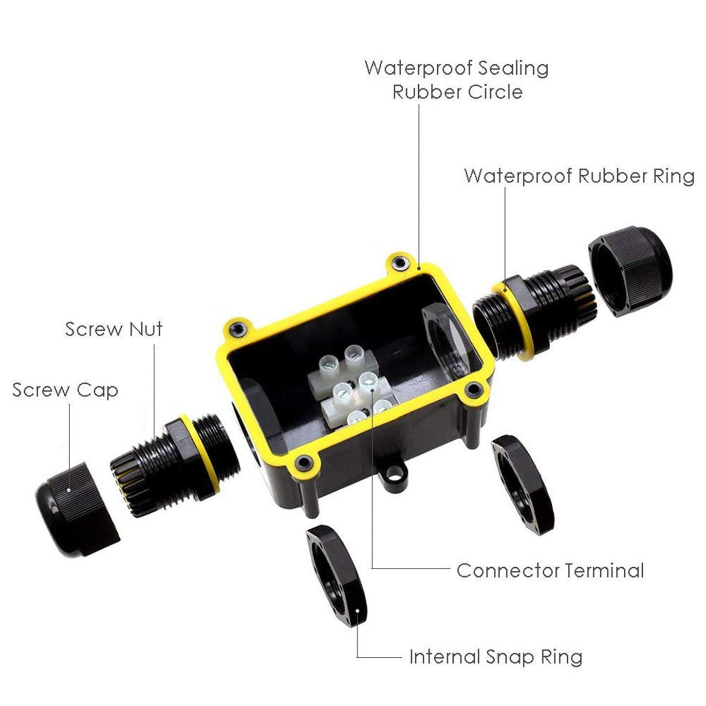2 Way Outdoor Waterproof IP66  – Outdoor Lighting Electrical Box Bewertung und Preis