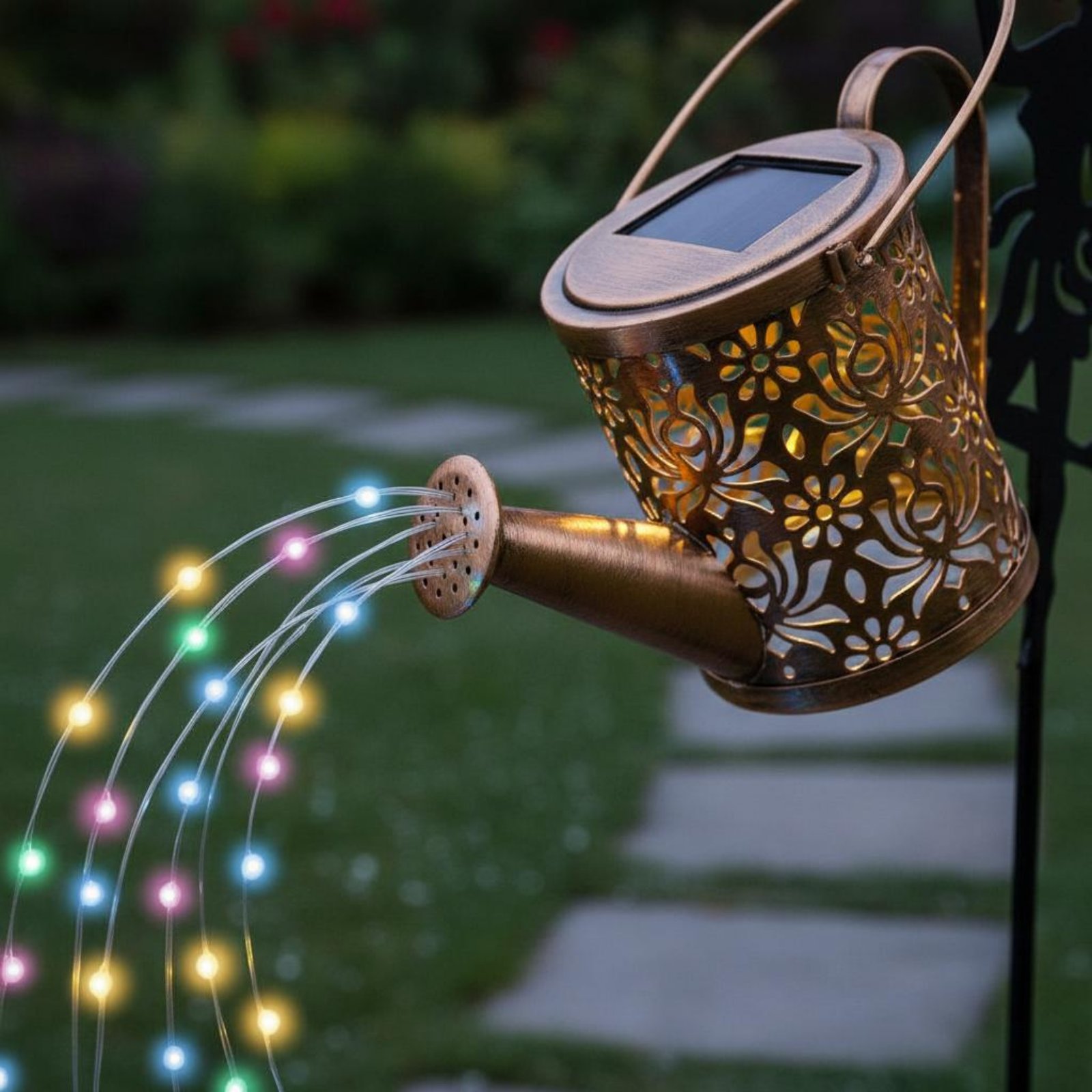 Solar Fairy Watering Can Light – Outdoor Lighting Patio Bewertung und Preis