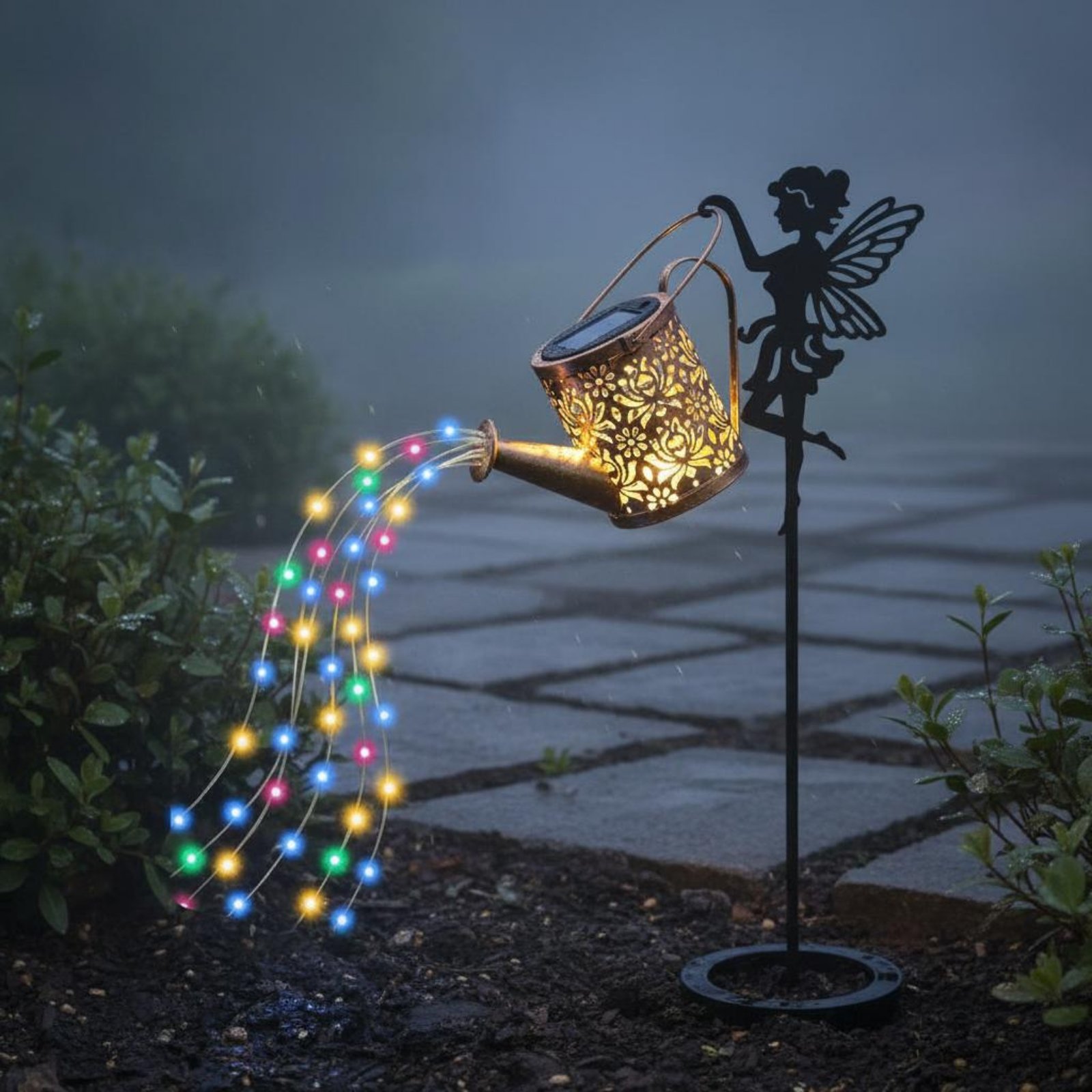 Solar Fairy Watering Can Light – Outdoor Lighting Patio Bewertung und Preis