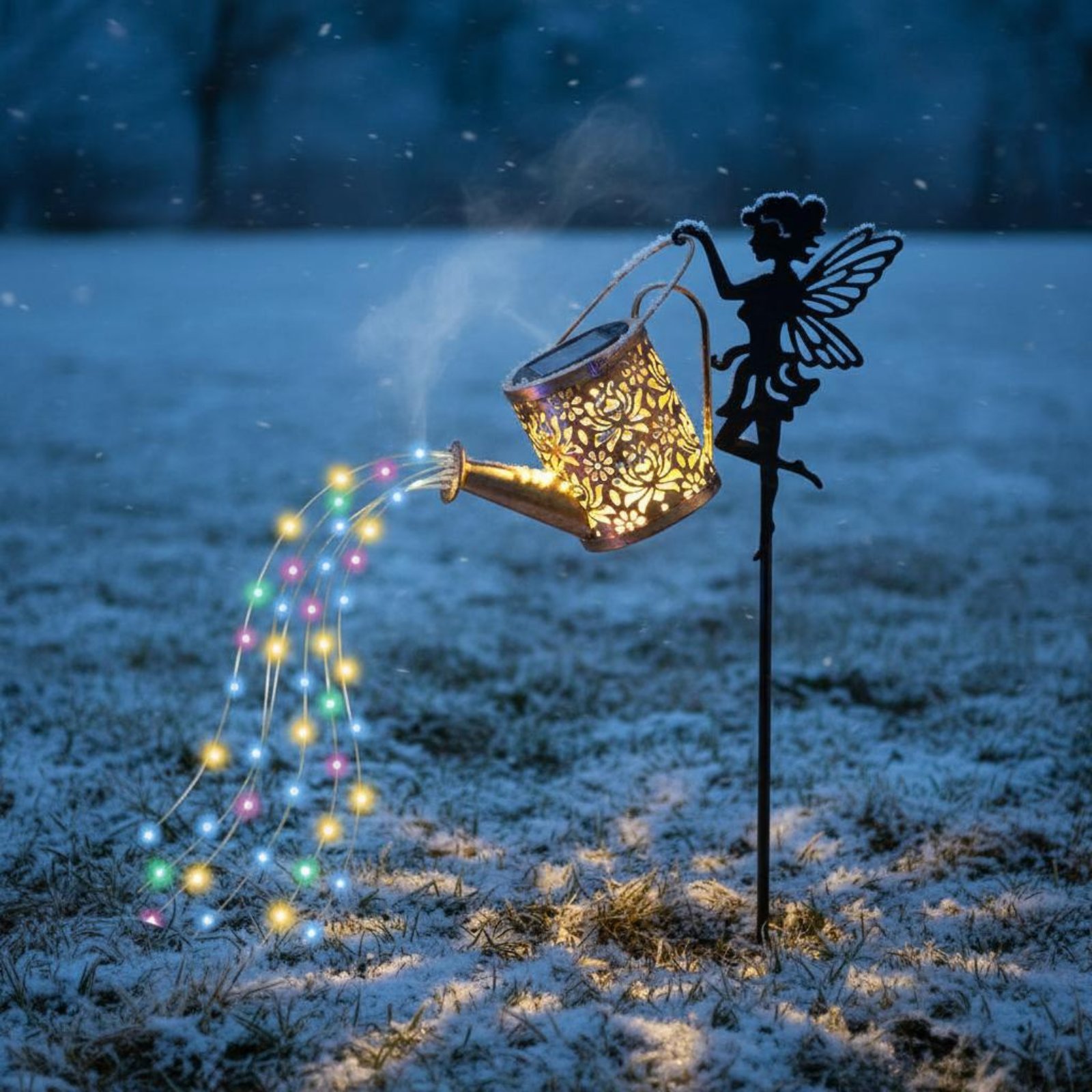 Solar Fairy Watering Can Light – Outdoor Lighting Patio Bewertung und Preis
