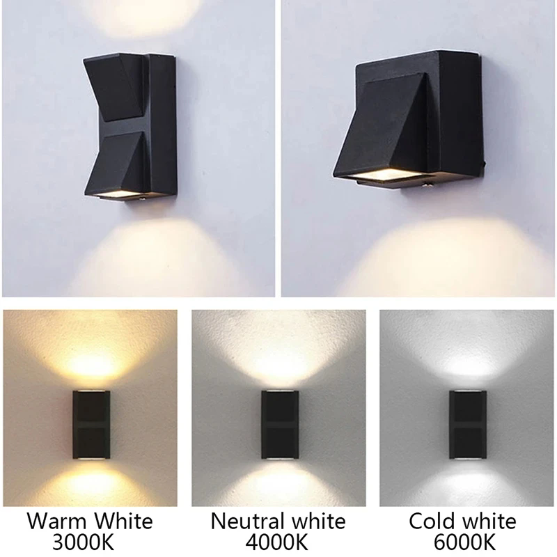 LED Wall Lamp IP65 Outdoor Wat – Outdoor Lighting Up And Down Bewertung und Preis