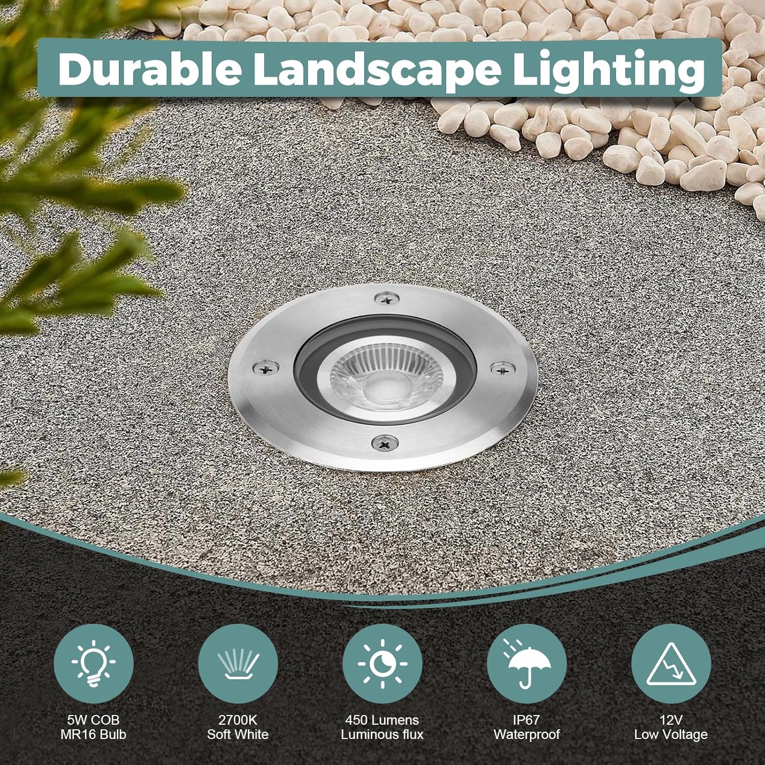 6 Pack Low Voltage Landscape L – Outdoor Lighting Underground Wiring Bewertung und Preis