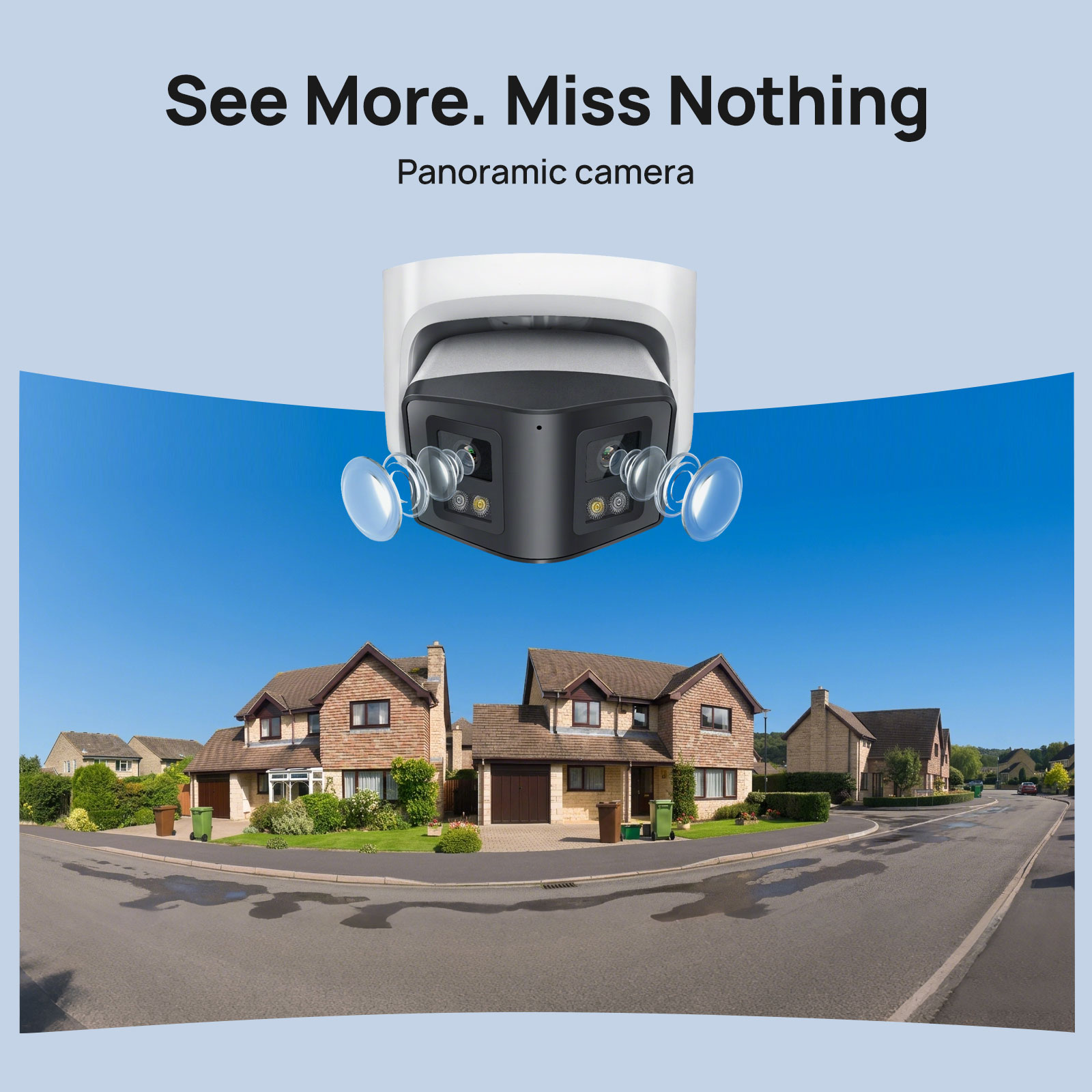 Vikylin 4MP Panoramic Smart Du – Outdoor Lighting Mains Powered Bewertung und Preis