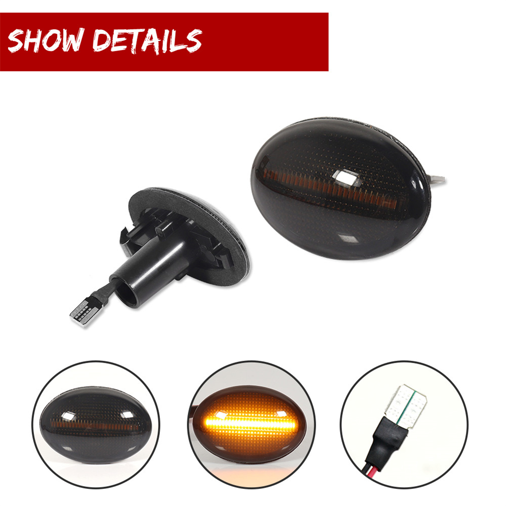Amber Sequential LED Car Front – Outdoor Lighting Yellow Bewertung und Preis