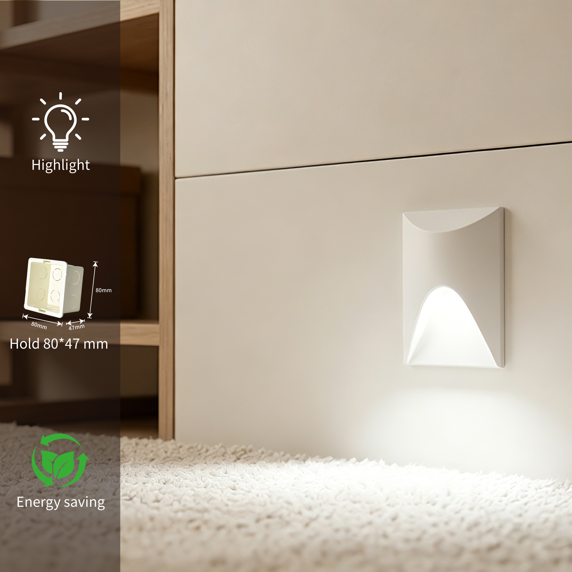 Led Stair Light Step Lights 3W – Outdoor Lighting Up And Down Bewertung und Preis
