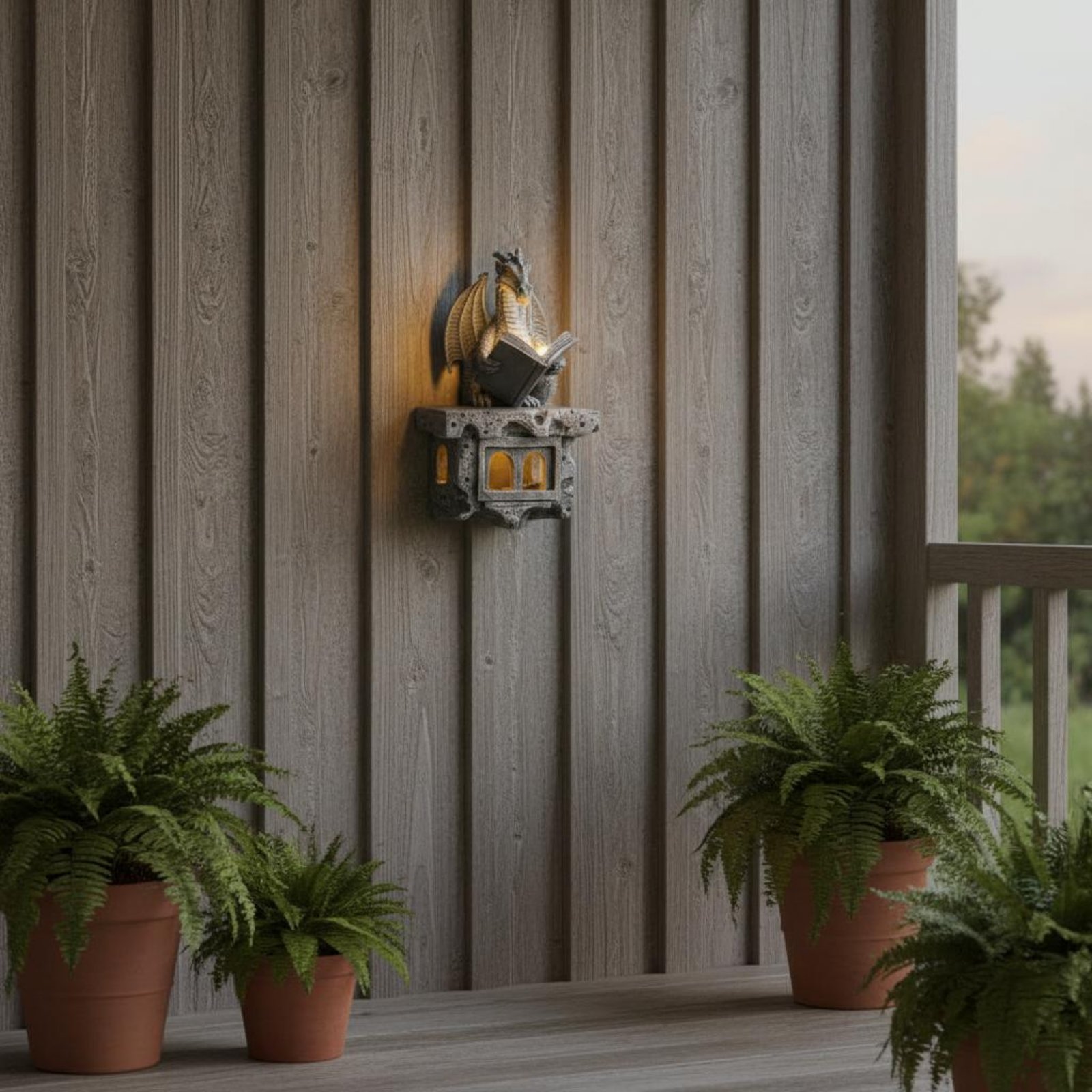 Solar Wyvern Wall Shine Auto O – Outdoor Lighting Patio Bewertung und Preis
