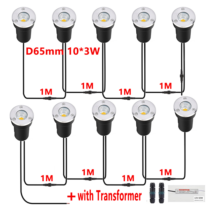 IP67 Waterproof LED Buried Lig – Outdoor Lighting Low Voltage Bewertung und Preis