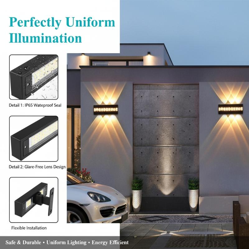 Outdoor Waterproof Wall Light  – Outdoor Lighting Sconce Bewertung und Preis