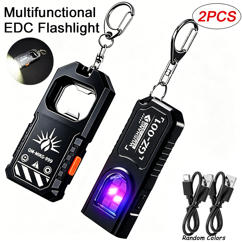 2Pcs Portable LED COB Keychain – Outdoor Lighting Fixtures Bewertung und Preis