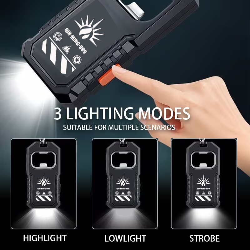 2Pcs Portable LED COB Keychain – Outdoor Lighting Fixtures Bewertung und Preis