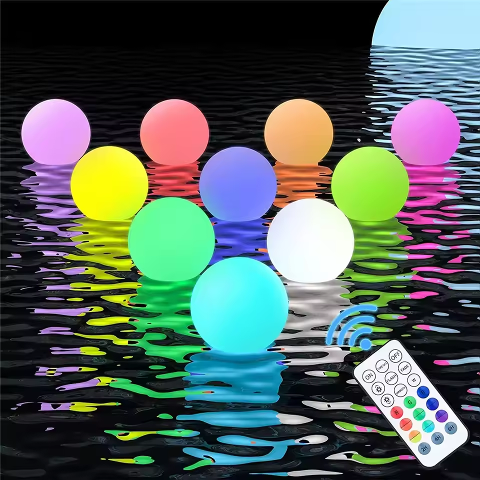 1-4PCS Floating Pool Lights wi – Outdoor Lighting Ideas For Party Bewertung und Preis