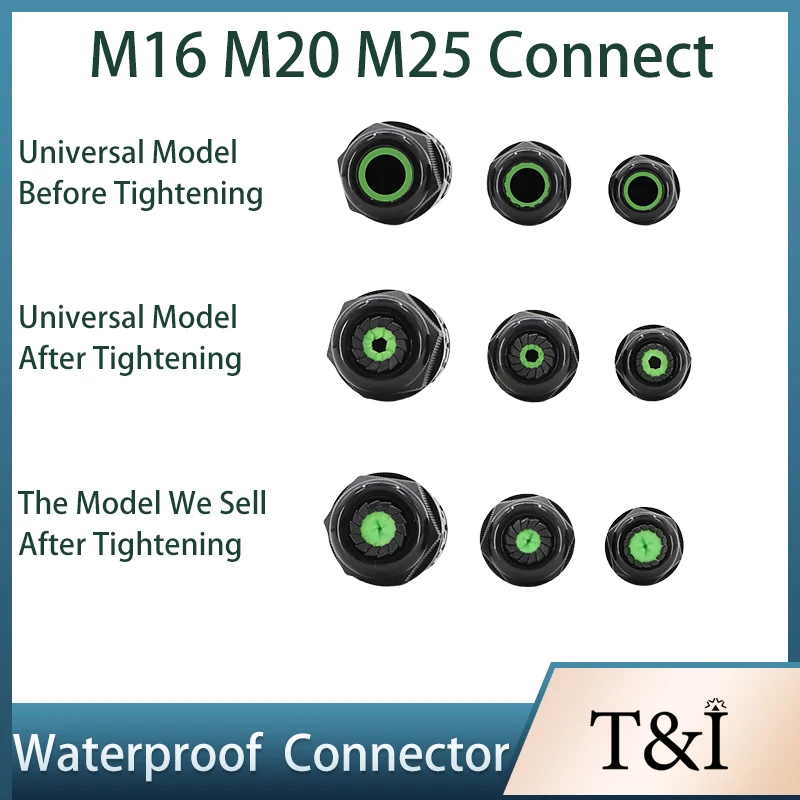 M16 M20 M25 IP68 Waterproof Ou – Outdoor Lighting Electrical Box Bewertung und Preis