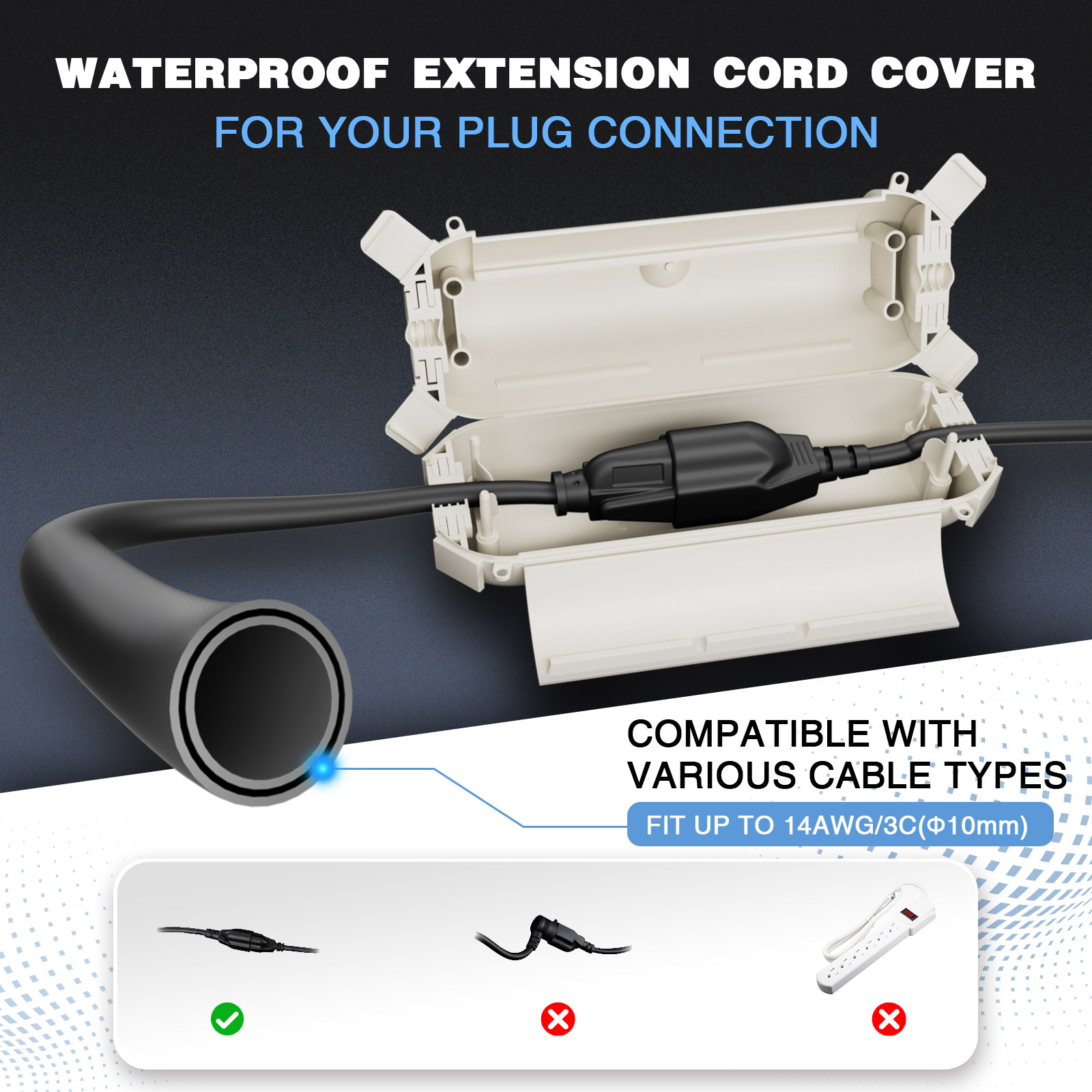 2 Pack Waterproof Outdoor Conn – Outdoor Lighting Electrical Box Bewertung und Preis