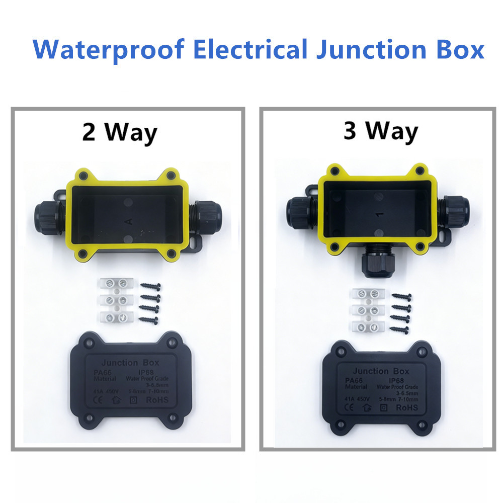 IP68 Waterproof Junction Box 2 – Outdoor Lighting Electrical Box Bewertung und Preis
