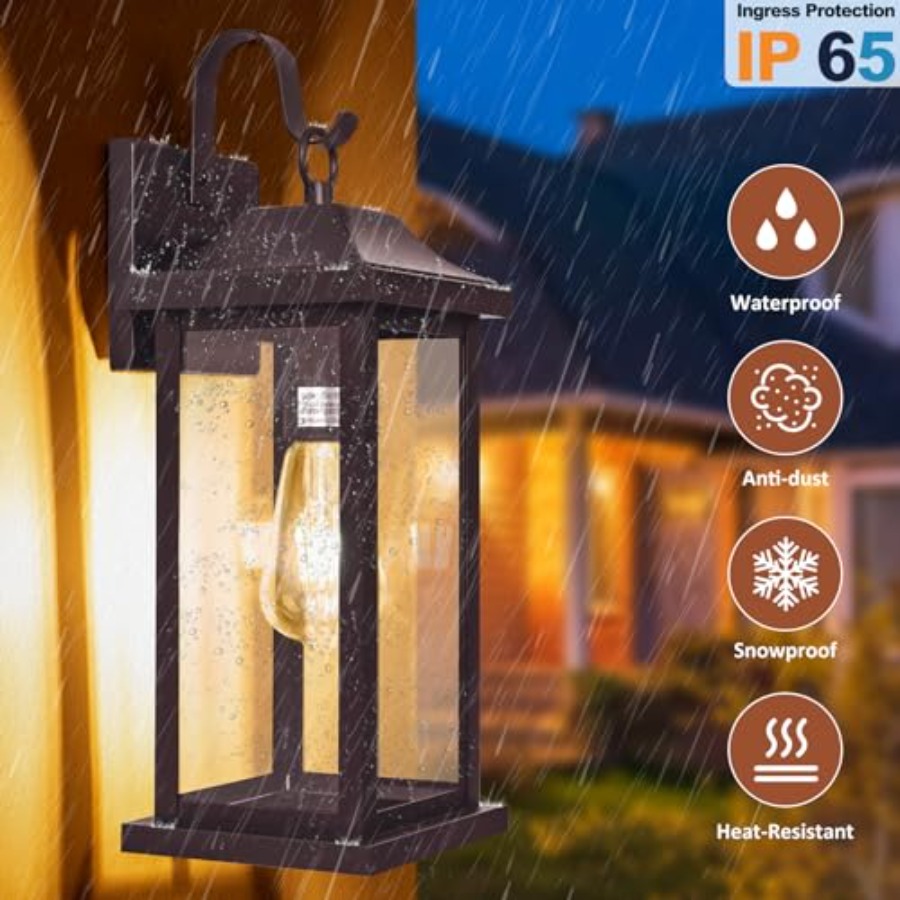 2-Pack 17 Inch Large Bronze Ou – Outdoor Lighting Sconce Bewertung und Preis