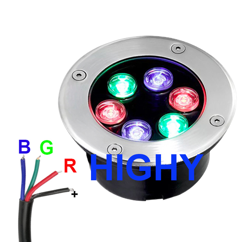 4-wire RGB LED Underground Lig – Outdoor Lighting Underground Wiring Bewertung und Preis