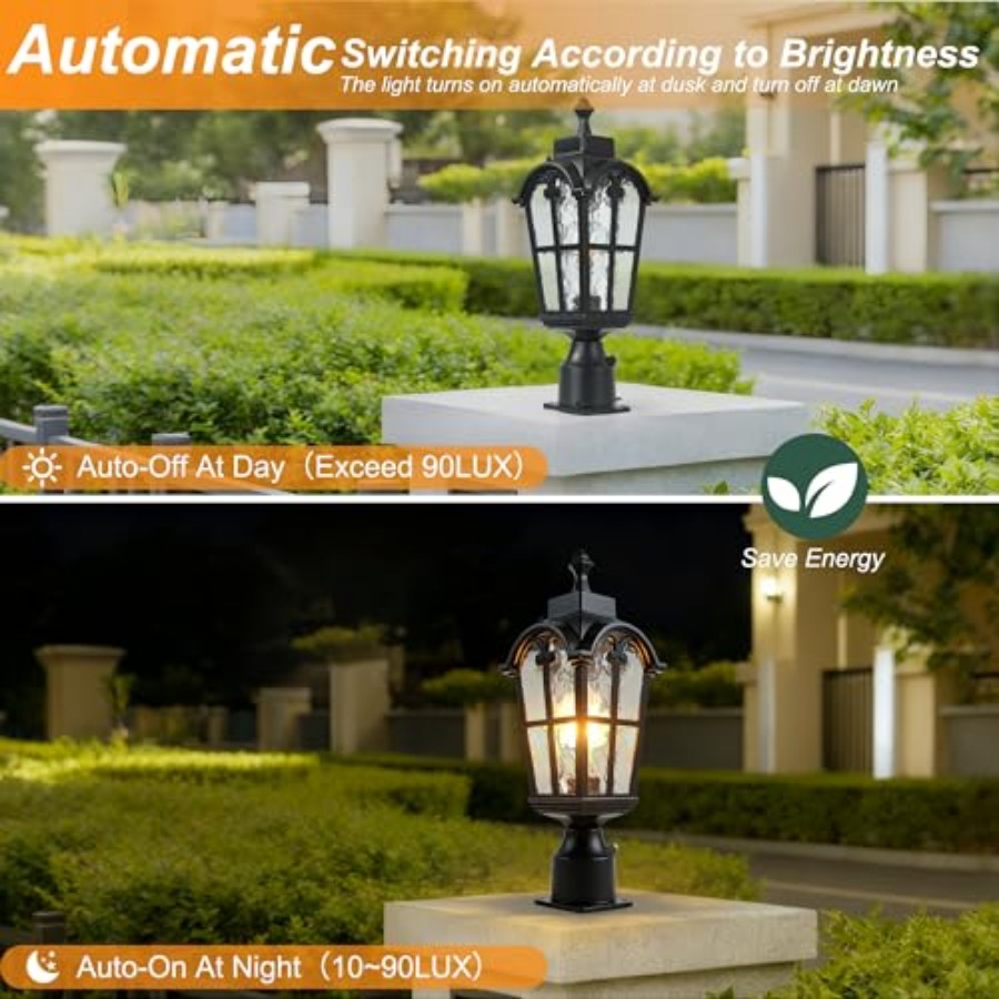 Sensor Outdoor Post Lights Wat – Outdoor Lighting Fixtures Bewertung und Preis