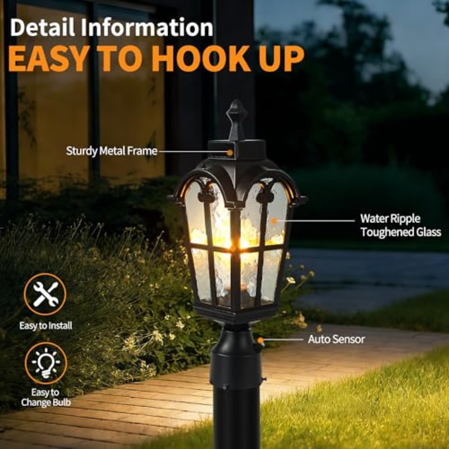 Sensor Outdoor Post Lights Wat – Outdoor Lighting Fixtures Bewertung und Preis