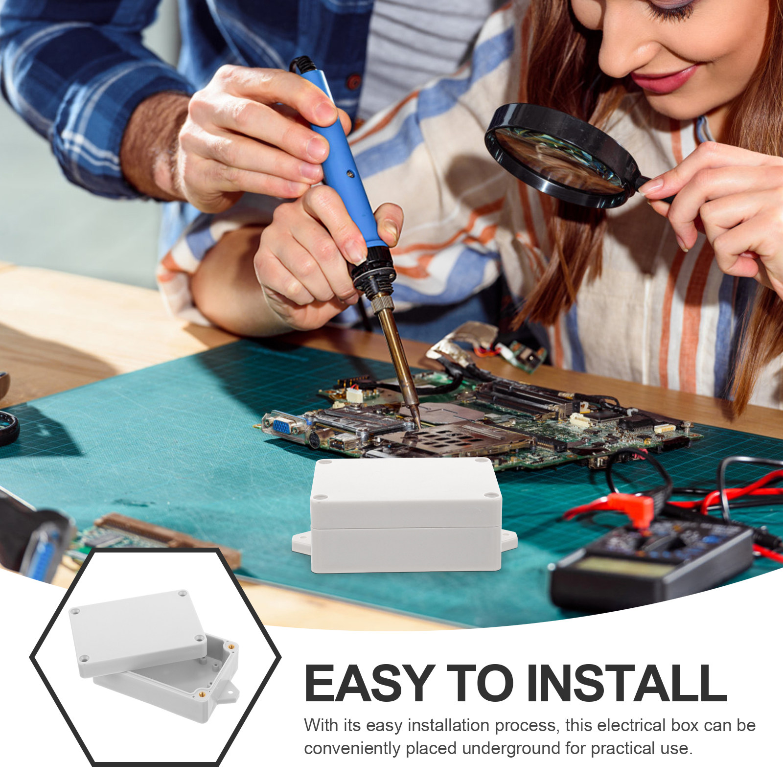 Weatherproof Plastic Junction  – Outdoor Lighting Underground Wiring Bewertung und Preis