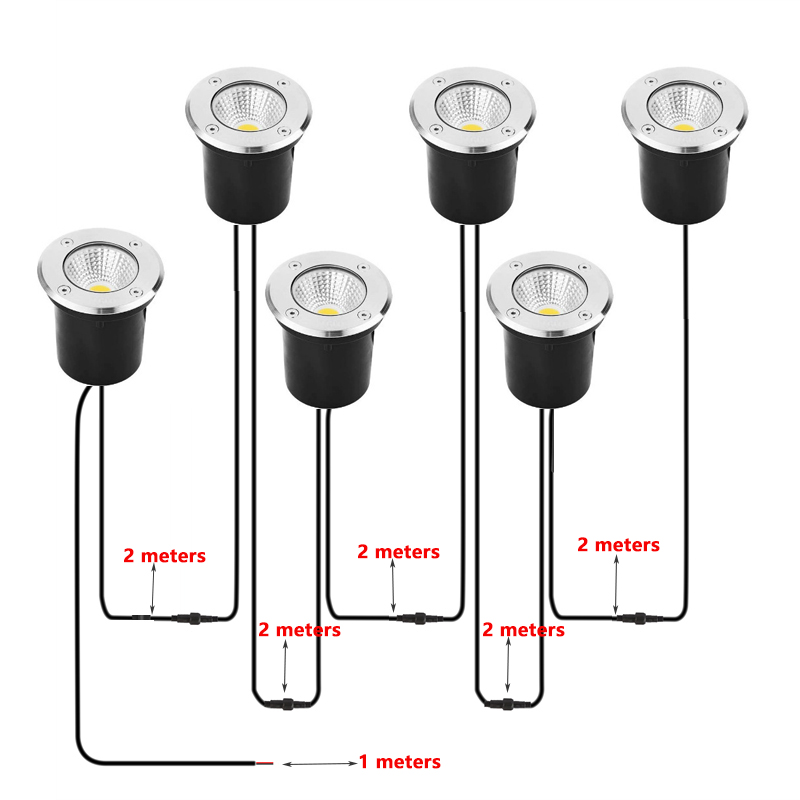 IP67 Waterproof Recessed Ingro – Outdoor Lighting Underground Wiring Bewertung und Preis